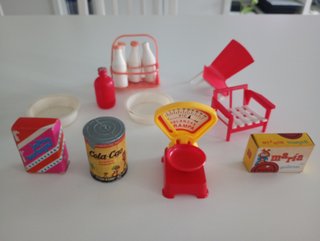 Lote Cocina Casa de Muñecas Vintage Años 70