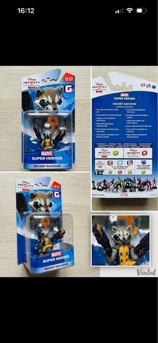 Figura Disney Infinity 2.0 Rocket Raccoon