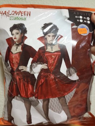 Disfraz Vampiresa Atosa Talla L