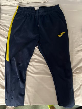 Pantalones largos Joma azul y amarillo