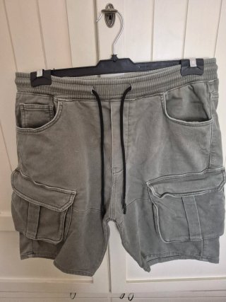 Bermuda Cargo Zara Verde Oliva