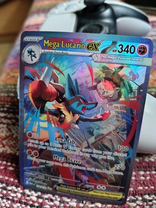 Carta Pokémon Mega Lucario EX