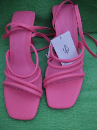Sandalias Stradivarius Rosa Talla 37