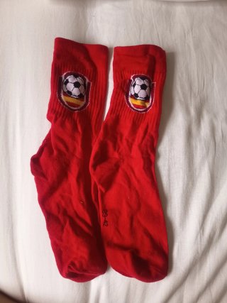 Calcetines Rojos de Fútbol