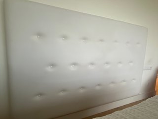 Cabecero de Polipiel Blanco