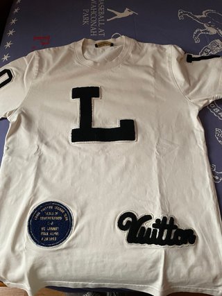 Camiseta Louis Vuitton Blanca