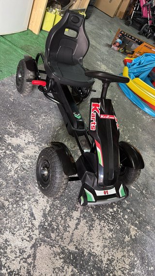 Kart a Pedales Infantil Negro.
