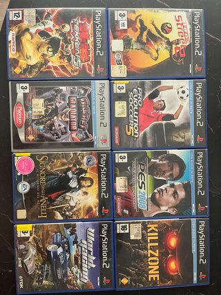 Lotto 8 Giochi PlayStation 2 (PS2)