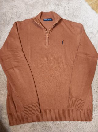 Jersey Polo Club Marrón Talla S