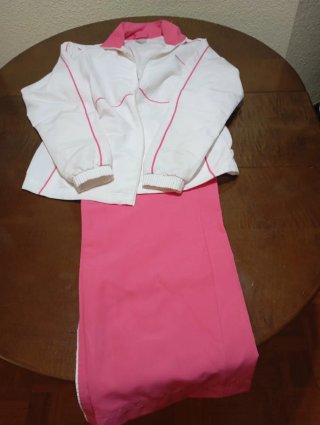 Chándal Blanco y Rosa