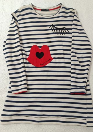 Vestido Keep & Trendy Rayas Talla L