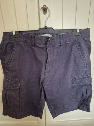 Bermuda Cargo Azul Easy Wear
