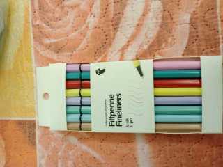 Set di 8 Fineliner colorati