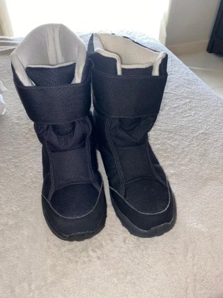 Botas de Nieve Negras