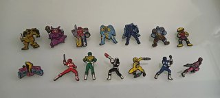 Pins Mighty Morphin Power Rangers
