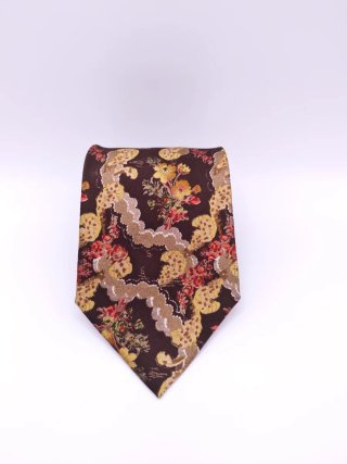 Corbata Christian Lacroix Vintage Seda Floral