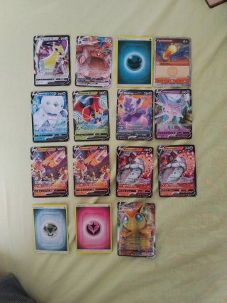 Lote de 14 Cartas Pokémon