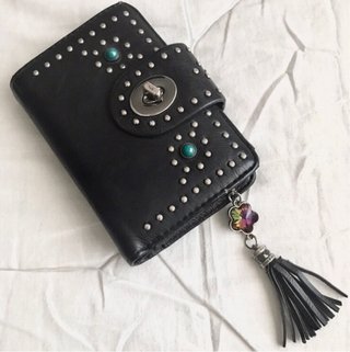 monedero billetero rockero