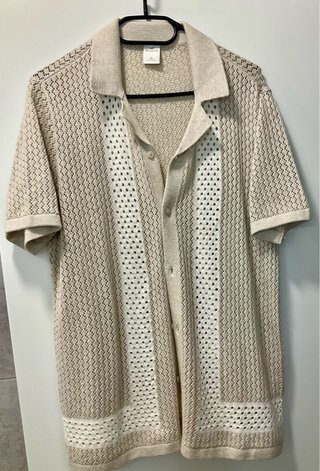Camisa Hollister Beige Talla S