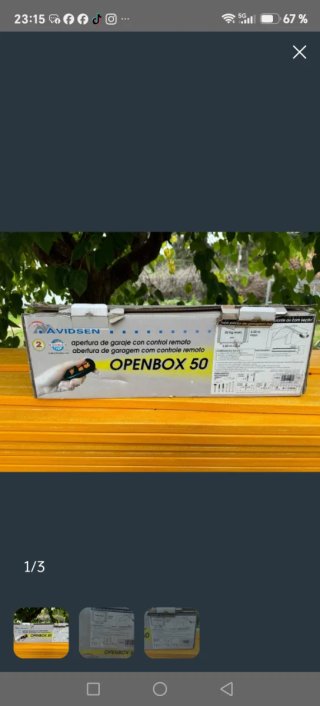 Motor de Garaje Avidsen Openbox 50