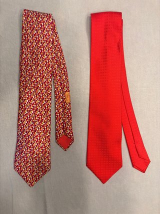 Corbatas Hermès Paris Vintage
