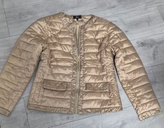 Chaqueta Acolchada Elogy Dorada