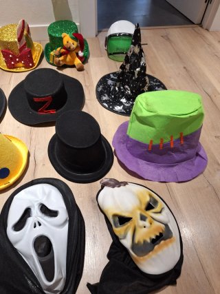 Sombreros y Máscaras de Carnaval