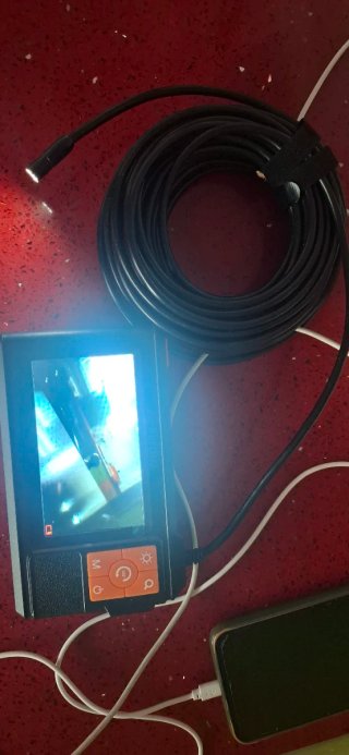 Endoscopio Industrial con Pantalla Digital