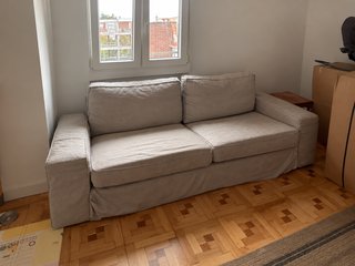 Sofá IKEA KIVIK 3 plazas gris
