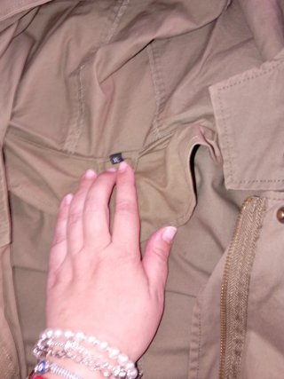 Chaqueta Beige Talla XL