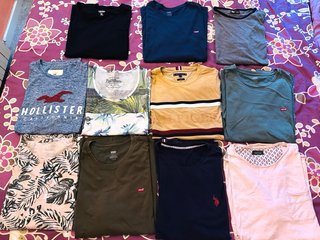 Lote de 11 Camisetas Hombre Talla XL