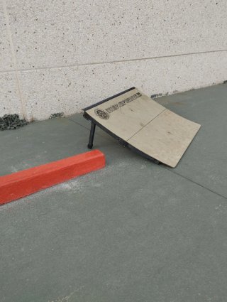 Rampa Plegable para Skate, BMX y Scooter