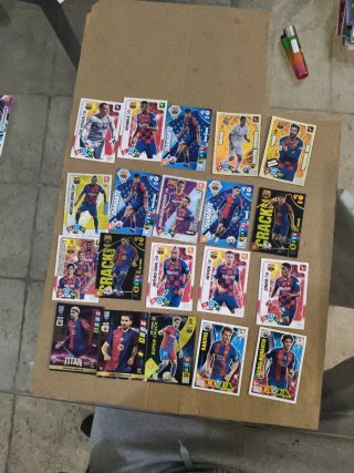 Lote 19 Cartas Adrenalyn FC Barcelona