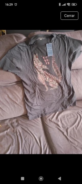 Camiseta sfera Men Gris Nueva