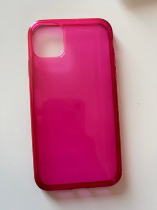 Custodia per iPhone 11 in fucsia