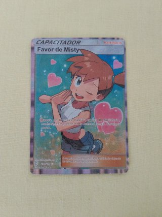Carta Pokémon Favor de Misty 235/236