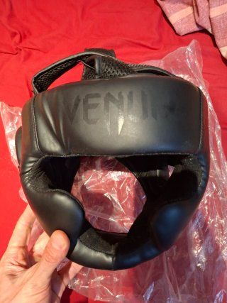 Casco de Boxeo Venum Negro