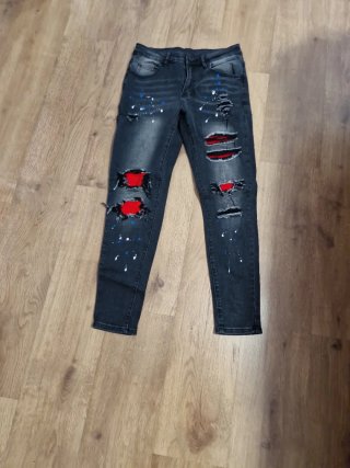 Pantalones Vaqueros Negros Talla 38