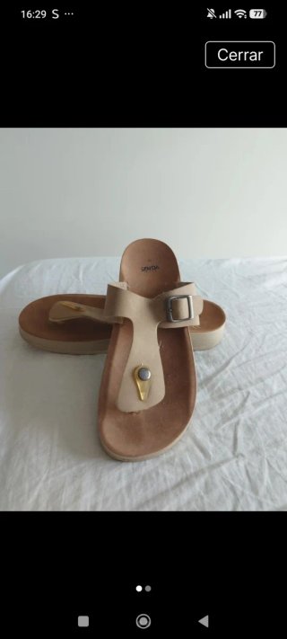 Sandalias Senda Beige Talla 41
