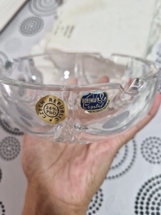 Cenicero de Cristal Bohemia