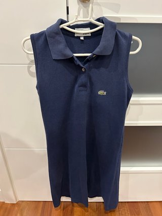 Vestido Lacoste Azul Marino Vintage