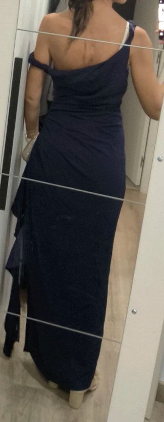 Vestido de fiesta largo azul