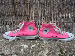 Converse 38.5 Rosa Fucsia Neón Flúor