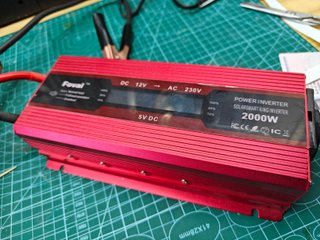 Inversor de Corriente 2000W para camper