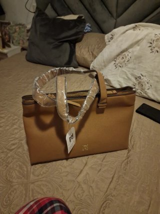 Bolso Mishay Rajwani Marrón