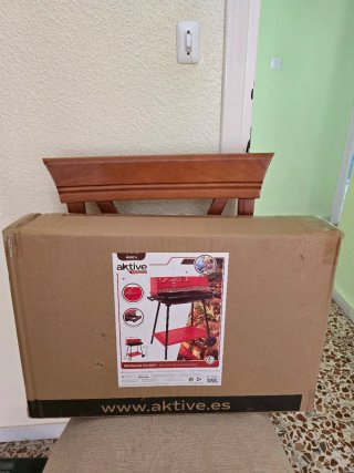 Barbacoa portatile a carbone (nuovo)