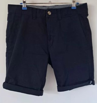 Pantalón corto azul marino caballero talla 40