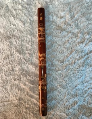 Flauta Andina Artesanal de Madera