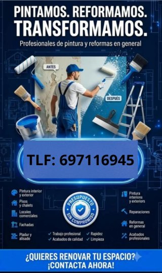 Pintura y Reformas en Fuengirola 697116945