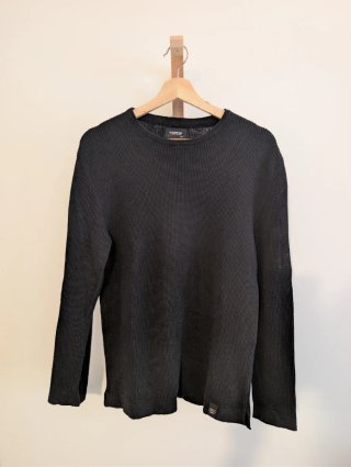 Jersey de punto negro Pull&Bear